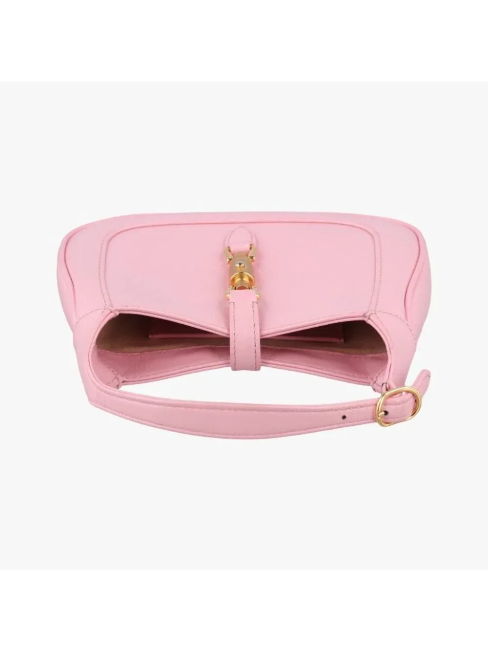 Gucci Jackie Pink Leather Shoulder - Picture 8 of 15